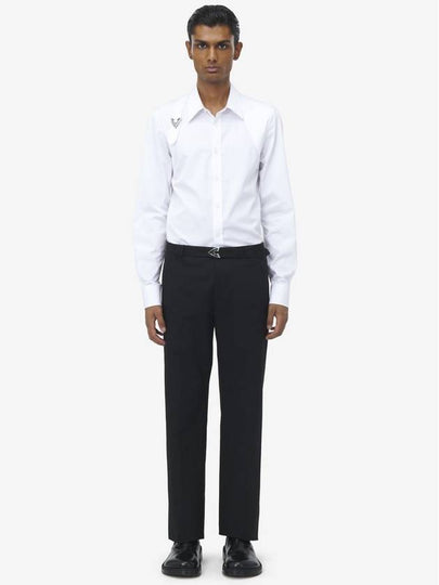 Alexander McQueen Trousers Black - ALEXANDER MCQUEEN - BALAAN 2