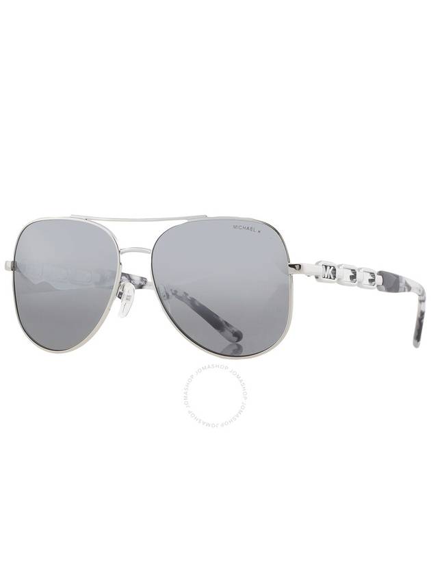 Michael Kors Silver Gray Gradient Square Ladies Sunglasses MK112111538858 - MICHAEL KORS - BALAAN 3