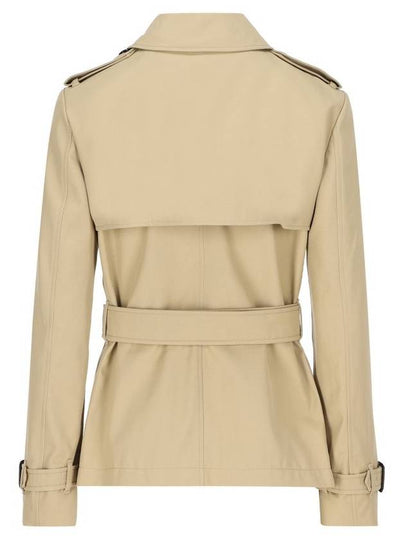 Burberry Coats Beige - BURBERRY - BALAAN 2