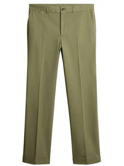 Lois Garment Dyed Straight Pants Oil Green - J.LINDEBERG - BALAAN 2