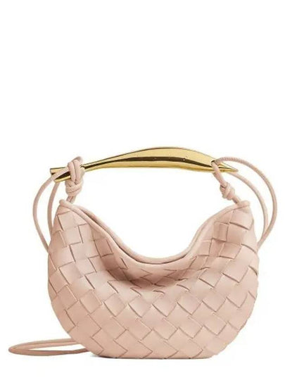 Sardin Intrecciato Mini Tote Bag Lotus - BOTTEGA VENETA - BALAAN 2