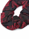 Botanical Jacquard Scrunchie High Risk Red - GANNI - BALAAN 5