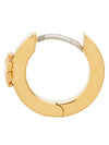 Women's Kira Huggie Hoop Earrings White - TORY BURCH - BALAAN 4