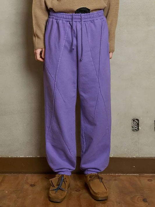 Dyed Dart Sweatpants Purple - UNALLOYED - BALAAN 2