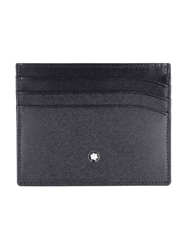 Meisterstuck Leather Card Wallet Black - MONTBLANC - BALAAN 1