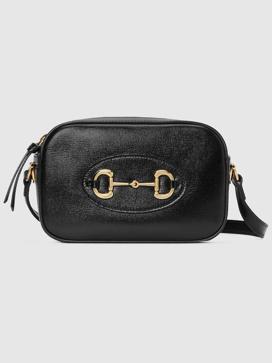 Horsebit 1955 Small Shoulder Bag Black - GUCCI - BALAAN 2