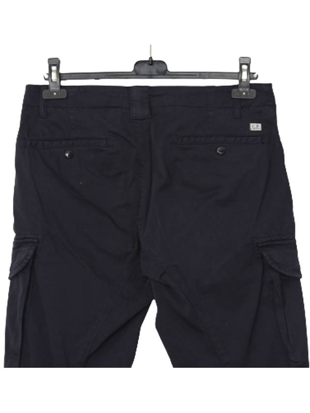 Men's Garment Dyed Skinny Pants Navy - CP COMPANY - BALAAN.