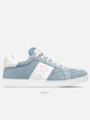 Star Suede Calfskin Low-Top Sneakers Pastel Blue - DIOR - BALAAN 3