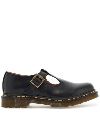 Polley Smooth Leather Mary Jane Loafer Black - DR. MARTENS - BALAAN 2