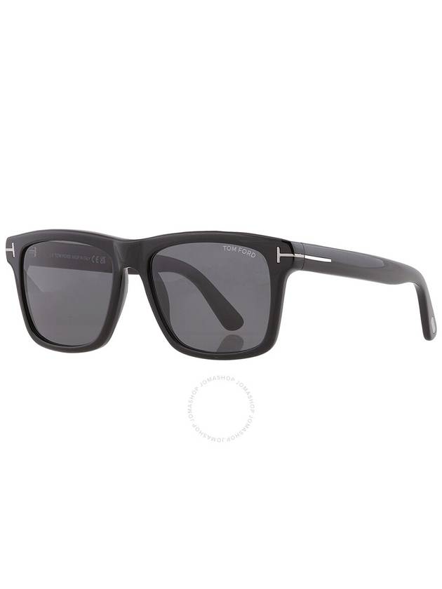 Tom Ford Buckley Smoke Square Men's Sunglasses FT0906-N 01A 58 - TOM FORD - BALAAN 3