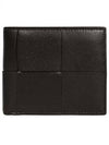 Intrecciato Half Wallet Black - BOTTEGA VENETA - BALAAN 2