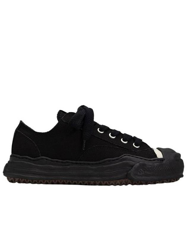 Hank OG Sole Low Top Sneakers Black - MIHARA YASUHIRO - BALAAN 1