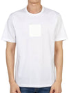 Men's Metropolis Pocket Jersey Short Sleeve T-Shirt White - CP COMPANY - BALAAN 2