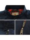 G9 Classic Original Harrington Zip-Up Jacket Navy - BARACUTA - BALAAN 4