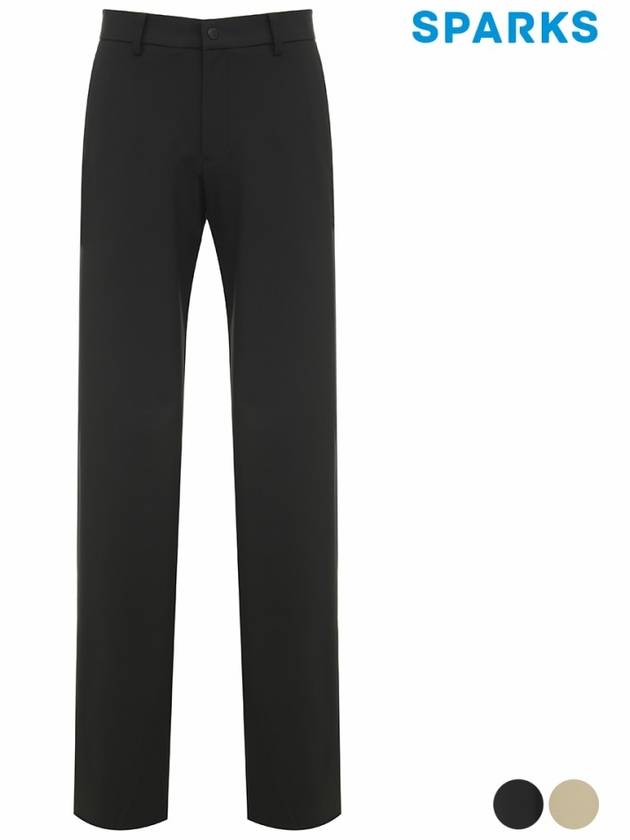 Men s back banding straight fit brushed long pants SO3MPA002 - SPARKS - BALAAN 2