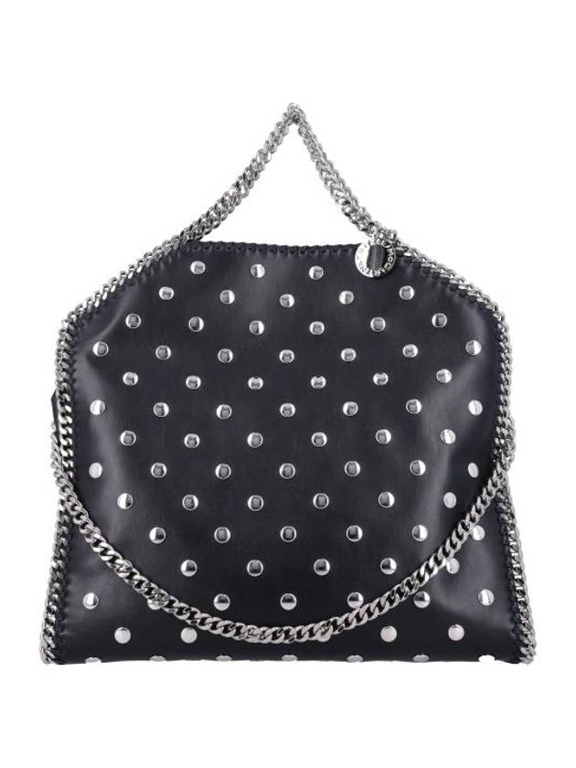 Falabella studded 3 chain tote bag black - STELLA MCCARTNEY - BALAAN 1