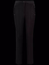 Grenoble Slim Fit Pants Black - MONCLER - BALAAN 2