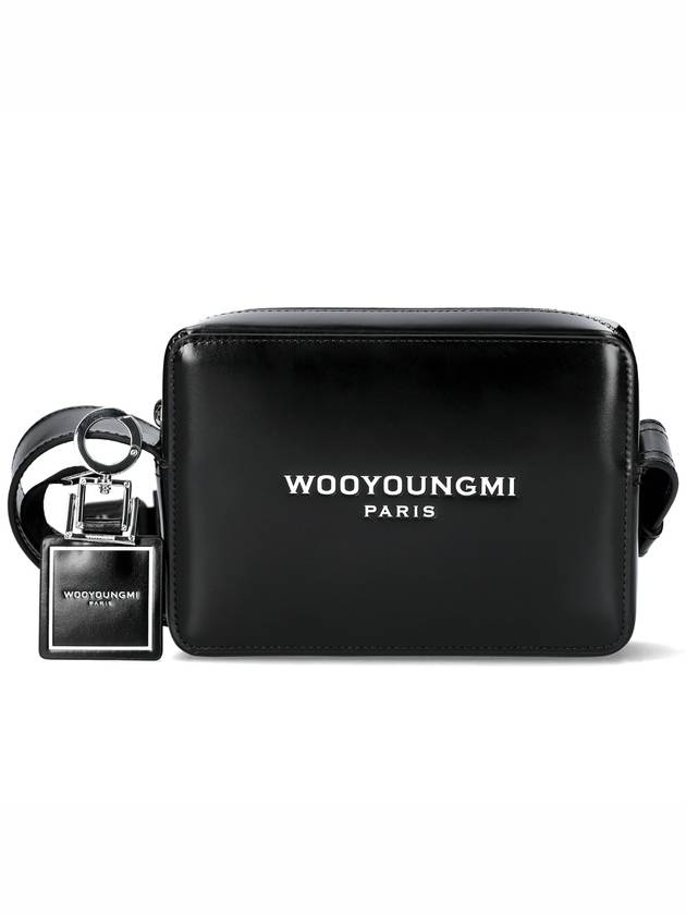 Square Leather Mini Cross Bag Black - WOOYOUNGMI - BALAAN 2