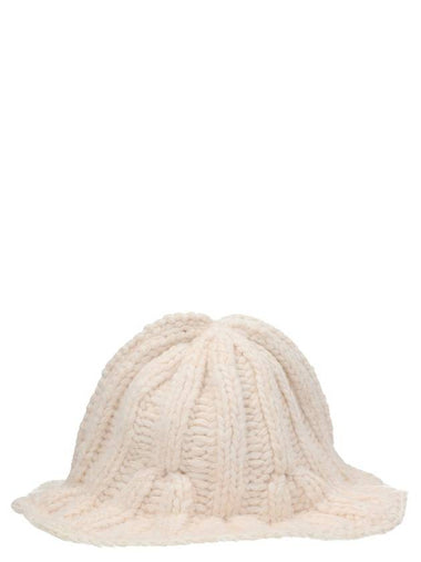 Wool Bucket Hat Off White - MAISON MARGIELA - BALAAN 1