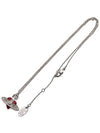 New Diamante Heart Necklace Silver - VIVIENNE WESTWOOD - BALAAN 2