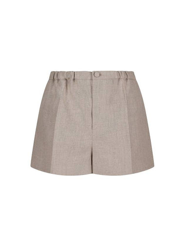 LINEN SHORTS - VALENTINO - BALAAN 1