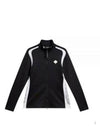 Solar Full Zip Mid Layer Zip Up Jacket Black - J.LINDEBERG - BALAAN 2