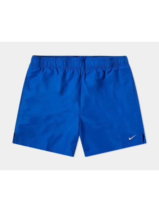 Men's Swim Essential 7 Volley Shorts Blue - NIKE - BALAAN 1