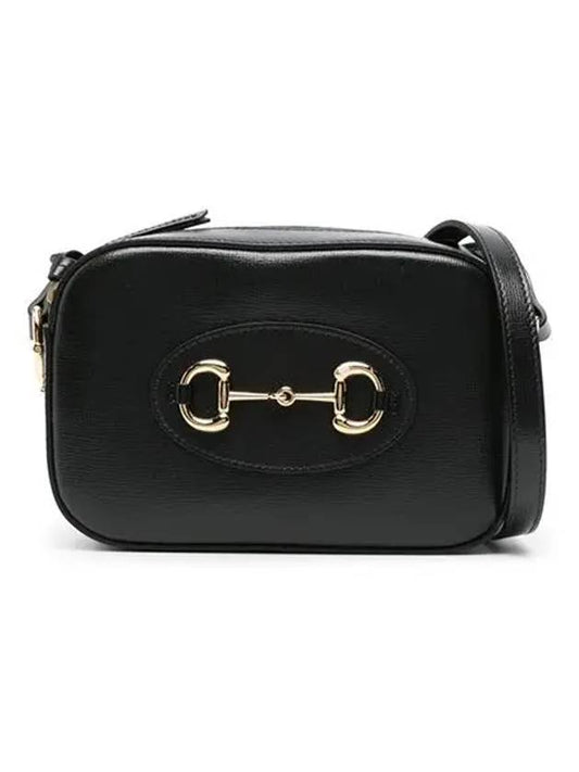 Horsebit 1955 Small Shoulder Bag Black - GUCCI - BALAAN 2