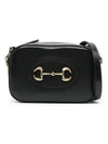 Horsebit 1955 Small Shoulder Bag Black - GUCCI - BALAAN 3