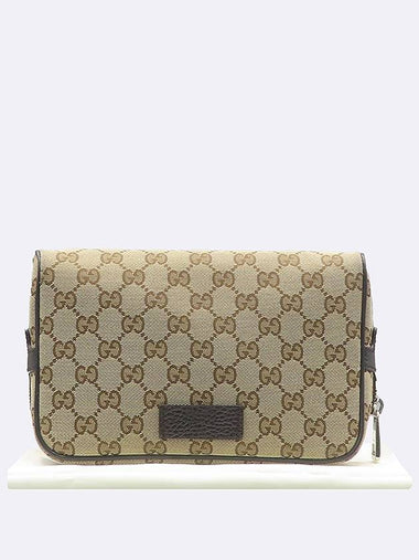 Gucci 449174 GG logo jacquard hip sack - GUCCI - BALAAN 1