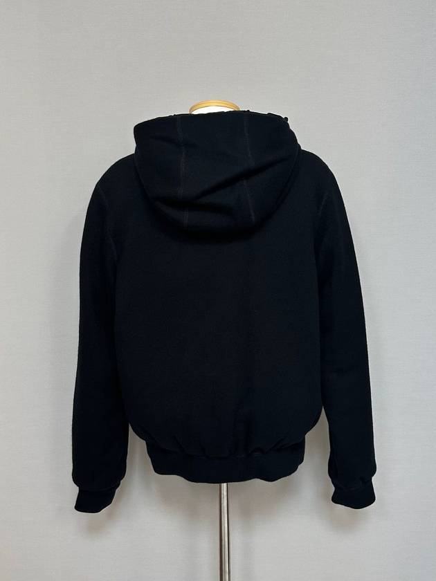 Cashmere Goose Down Hooded Jacket 105 - PRADA - BALAAN 2