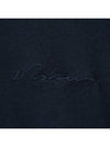 Silk Blended Luxe Short Sleeve T-Shirt Navy - NOIRER - BALAAN 7