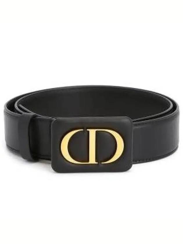 Bobbi Leather Belt Black - DIOR - BALAAN 2