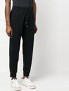 Light Fleece Track Pants Black - CP COMPANY - BALAAN 3