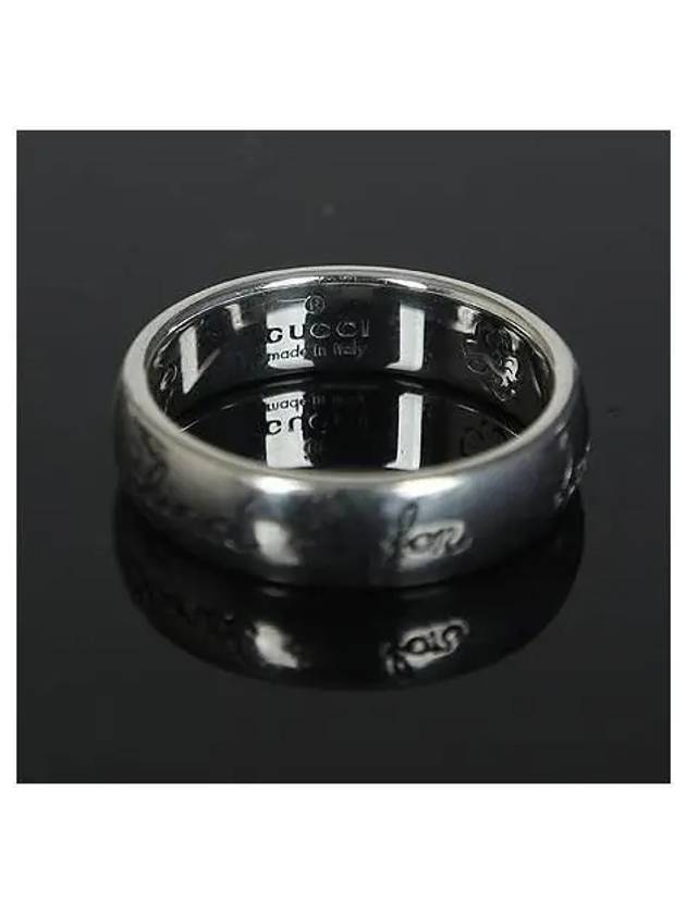 455247 925 Silver Blind for Love Ring No 12 - GUCCI - BALAAN 5