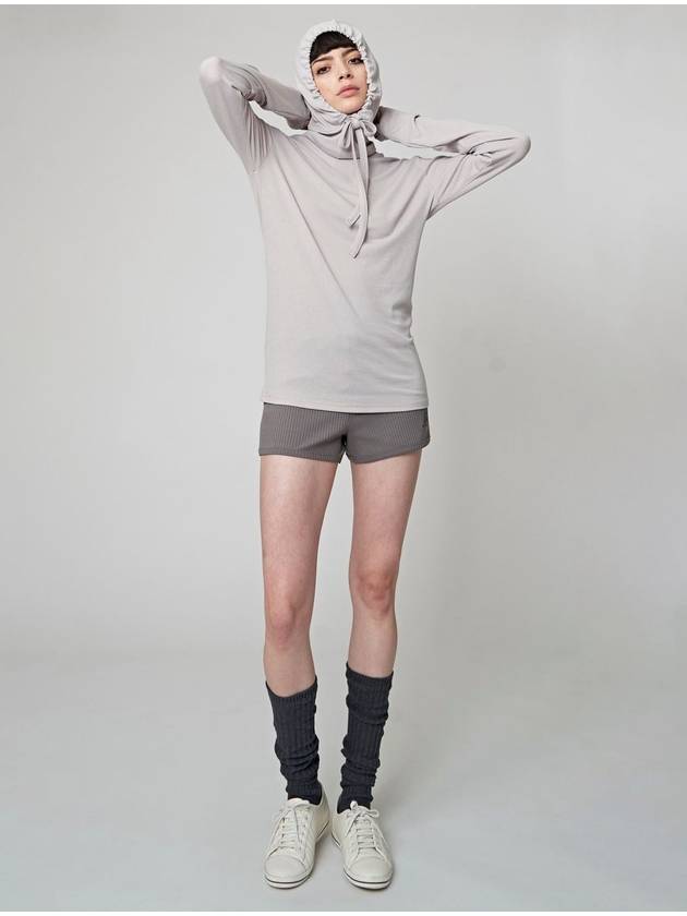 Bonnet 2-In-1 Long Sleeve Top Light Grey - ATHPLATFORM - BALAAN 3