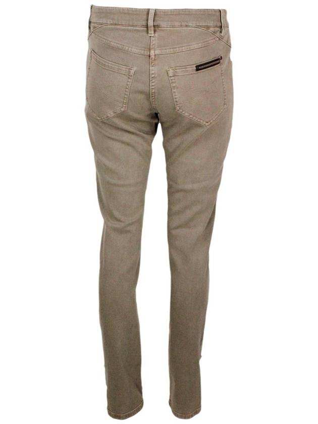 Short Pants MH137P5495 C8670 BEIGE - BRUNELLO CUCINELLI - BALAAN 4