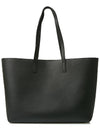 East West Shopper Tote Bag Black - SAINT LAURENT - BALAAN 4