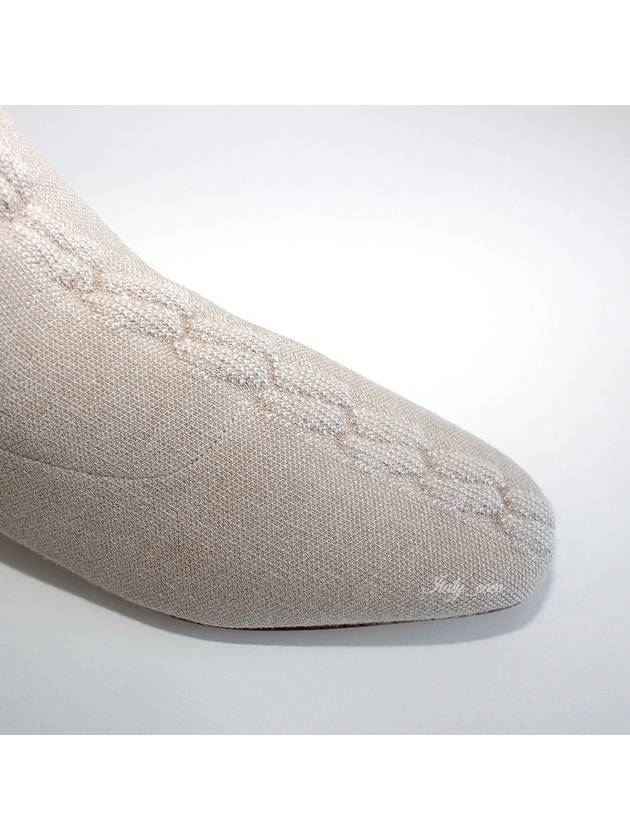 Duo Ankle Knit Boots Nociola White H221162Z - HERMES - BALAAN 6