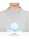 Moby Logo Print Sweatshirt Grey Ice Blue - ISABEL MARANT ETOILE - BALAAN 6