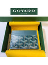 Saint-Sulpice calfskin card wallet green - GOYARD - BALAAN 3