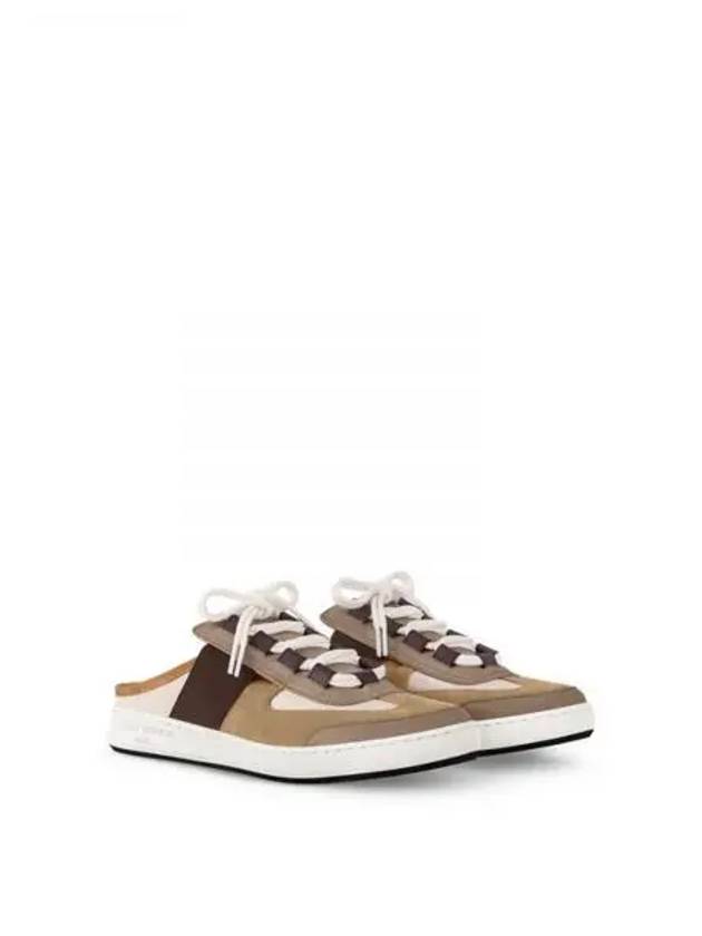 Lous Open Back Low Top Sneakers Beige - LOUIS VUITTON - BALAAN 2