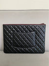 Classic Clutch Large Caviar Black Silver A82552 - CHANEL - BALAAN 3