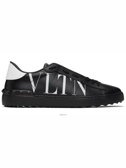 open low top sneakers black - VALENTINO - BALAAN 2