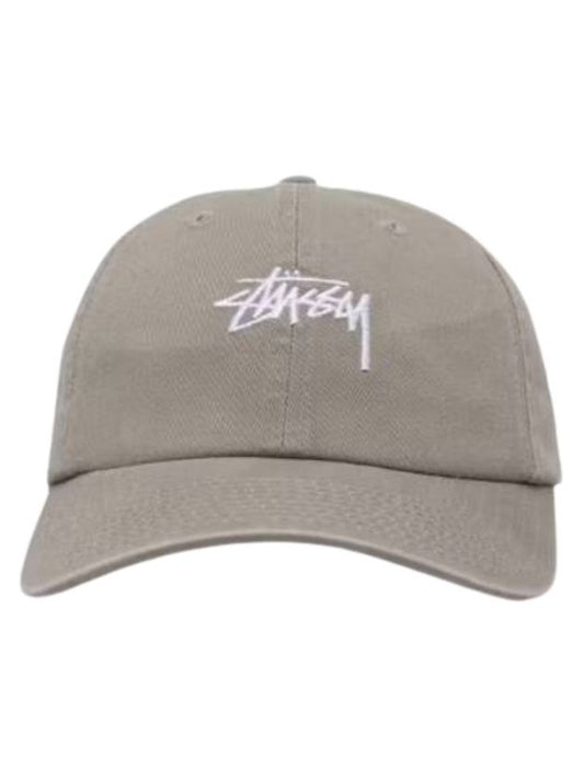 Stock Low Pro Ball Cap Stone - STUSSY - BALAAN 1