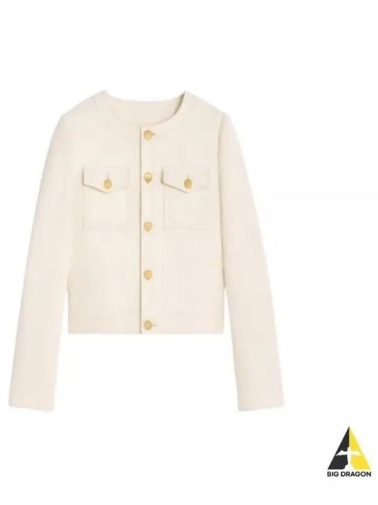 Dani Cotton Jacket Ivory - CELINE - BALAAN 2