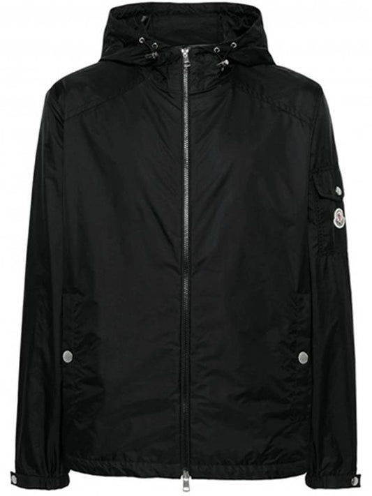 Etiache Rain Hooded Zip Up Black - MONCLER - BALAAN 2