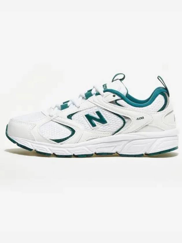 408 Low Top Sneakers White Green - NEW BALANCE - BALAAN 2