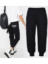 Graffiti Jogging Track Pants Black - ALEXANDER MCQUEEN - BALAAN.