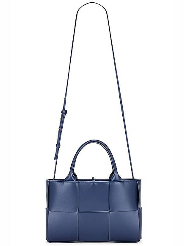 Arco Mini Tote Bag Navy - BOTTEGA VENETA - BALAAN 4